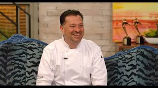 The Donna Drake Show with Dennis Borysowski of Matteo's discussing recipes and favorite ingredients