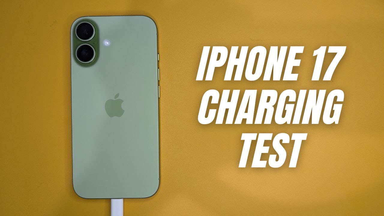iPhone 17 Charging Test ⚡️ 30W Fast Charger 🔋