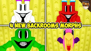 [UPDATE 156] ⚰️ How to get ALL 4 NEW BACKROOMS MORPHS | Roblox