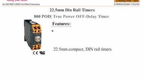SELEC 800POD ANALOG TIMERS