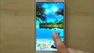 Paradise beach live wallpaper for Android phones and tablets screenshot 5