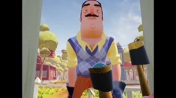 Hello neighbor: Flinging my neighbor out of his window part 1