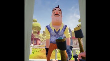 Hello neighbor: Flinging my neighbor out of his window part 1