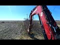 Double Ditching... Part 2! Finishing a tough project with the SV100 and Fecon FMX50 mulcher!