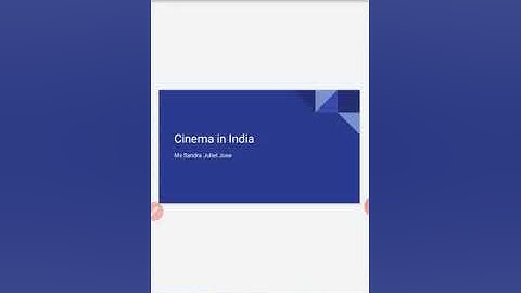 Cinema in India-Introduction