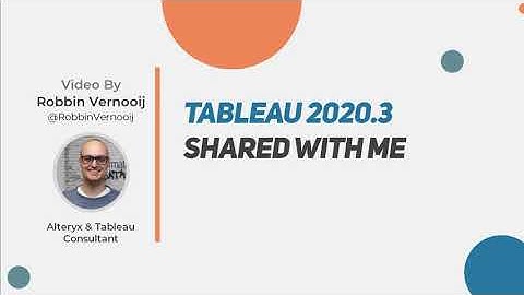 Tableau 2020.3: Shared with Me