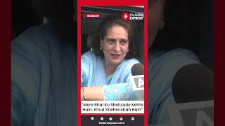 Priyanka Gandhi Takes Jibe On PM Modi’s ‘Shehzada’ Comment On Rahul Gandhi