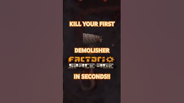 How to beat your first Demolisher in SECONDS!