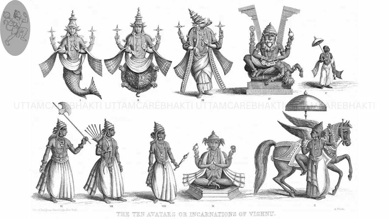 श्री वेंकटेश्वर स्तोत्रम् THE TEN AVATARS OF VISHNU