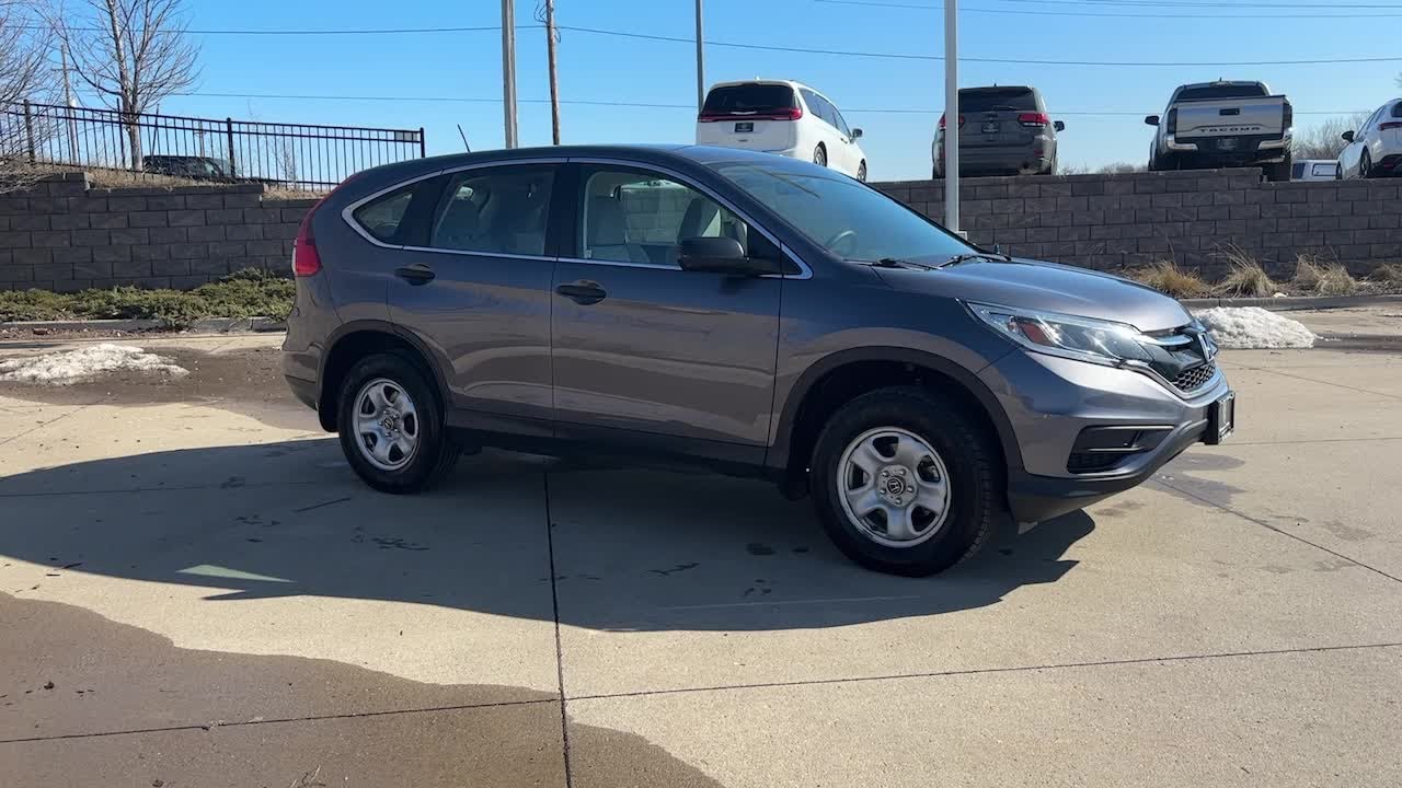 2016 Honda CRV LX IA Johnston, Des Moines, Urbandale, West Des Moines