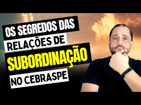 CONCURSO PRF 10 - RELAÇÕES DE SUBORDINAÇÃO ENTRE AS ORAÇÕES E ENTRE OS TERMOS DA ORAÇÃO