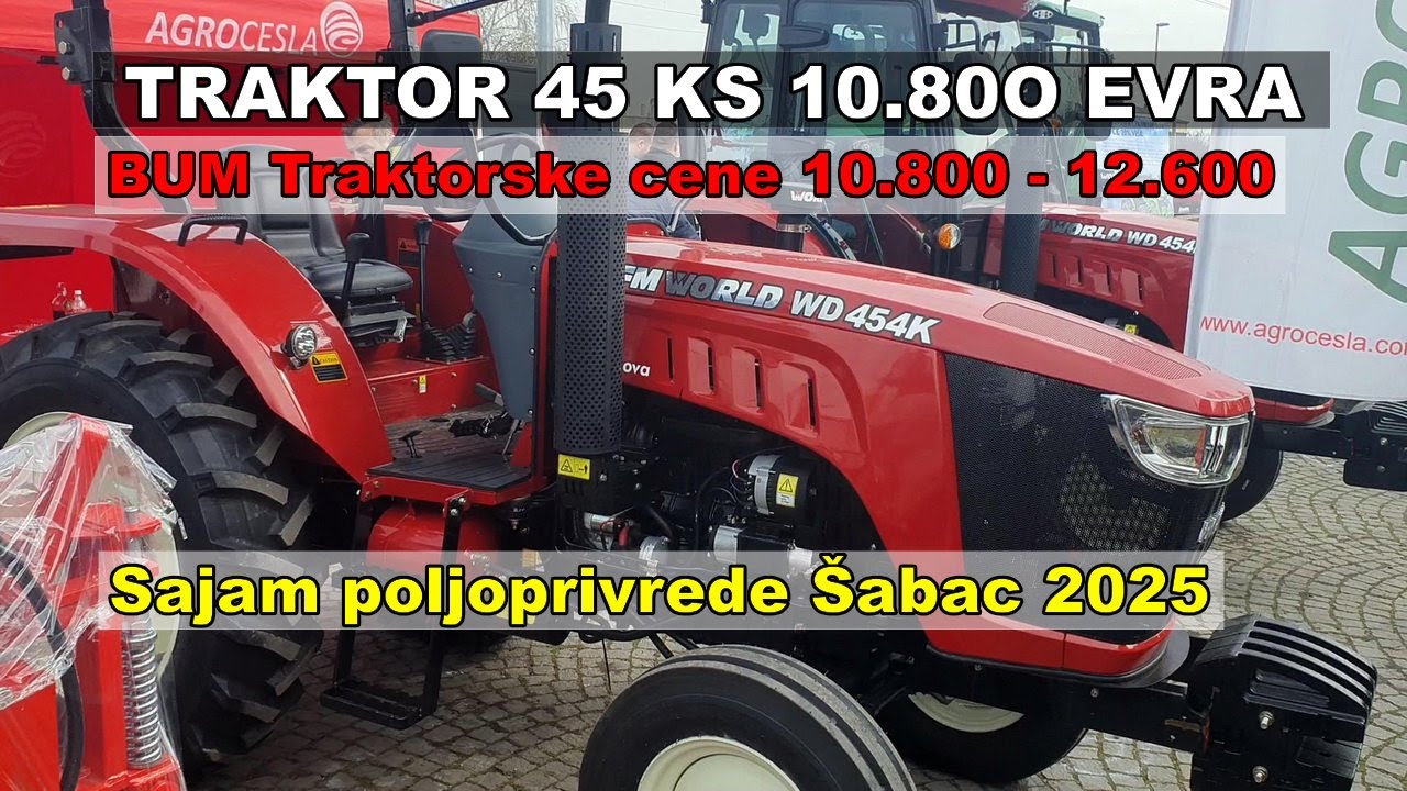 NaJJeftiniji Traktori - TRAKTOR 10.800  €  ✨ AgroCesla