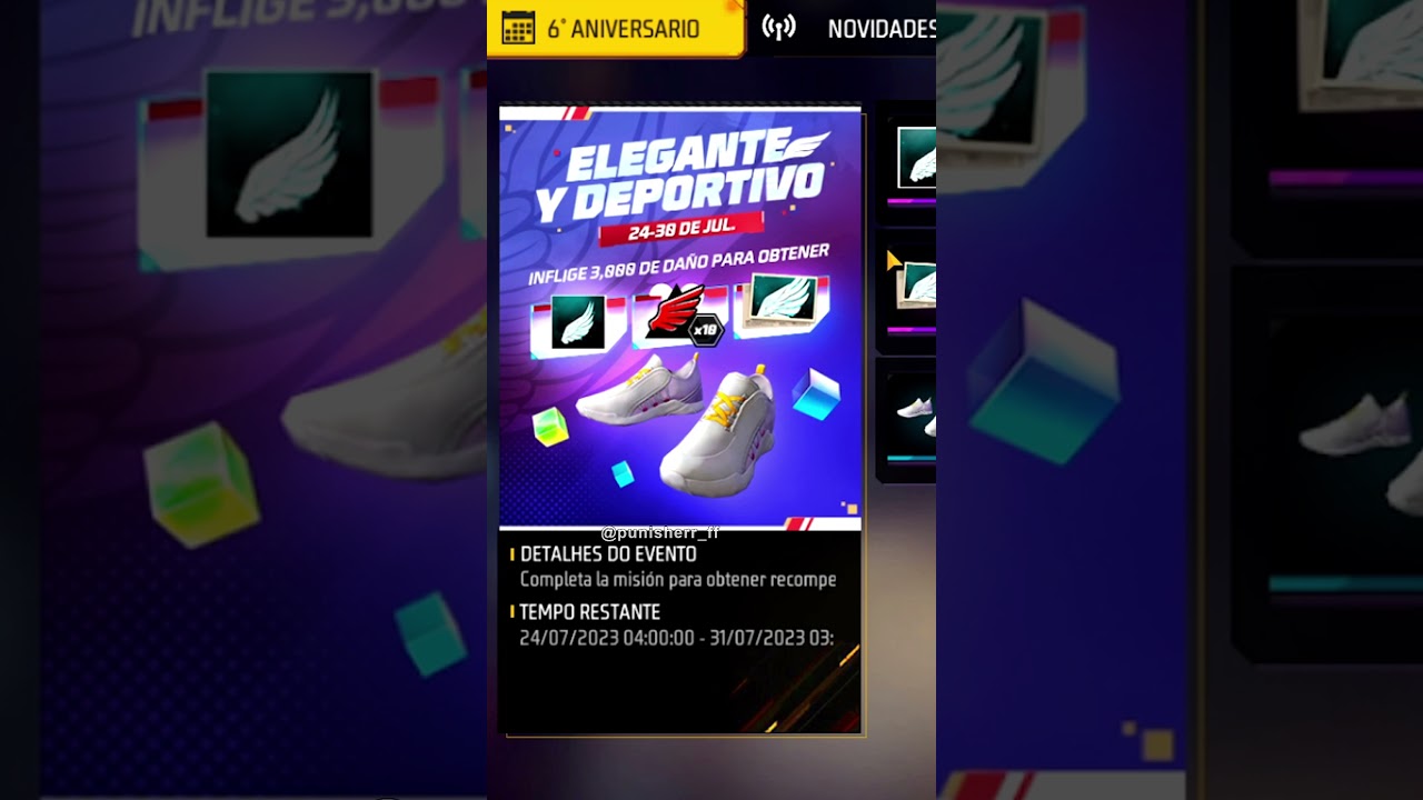 TEXTURA DO BANNER ANGELICAL COM VERIFICADO DE INFLUENCIADOR + CALÇA  ANGELICAL EM 4K FREE FIRE 