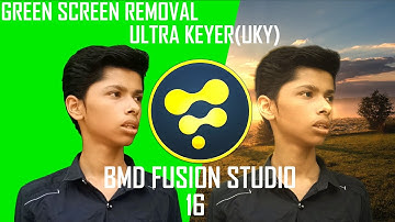 HOW TO REMOVE GREEN SCREEN IN FUSION STUDIO 16 TUTORIAL (BASICS) BY (VFX BUDDY)