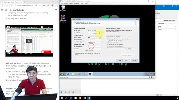 Cấu hình Gmail trên Outlook