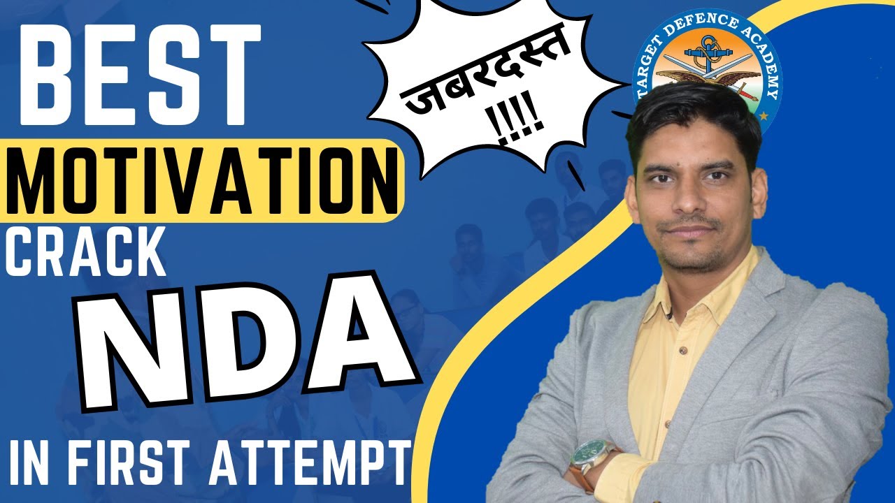 NDA Motivational Video | Remove your Fear | Crack NDA in First Attempt ...