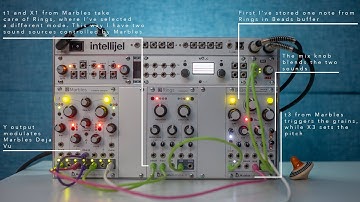 Eurorack: Rings into Beads = 2x Rings