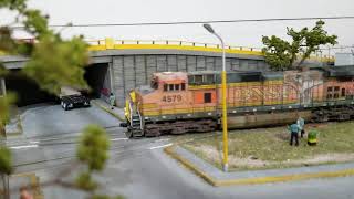 Weathered BNSF 4579 Dash 9 ScaleTrains Rivet Counter. Blown Turbo.