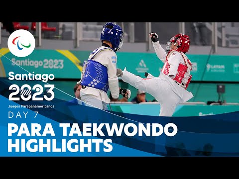 Para Taekwondo - Day 7 Highlights | Santiago 2023 Parapan American Games