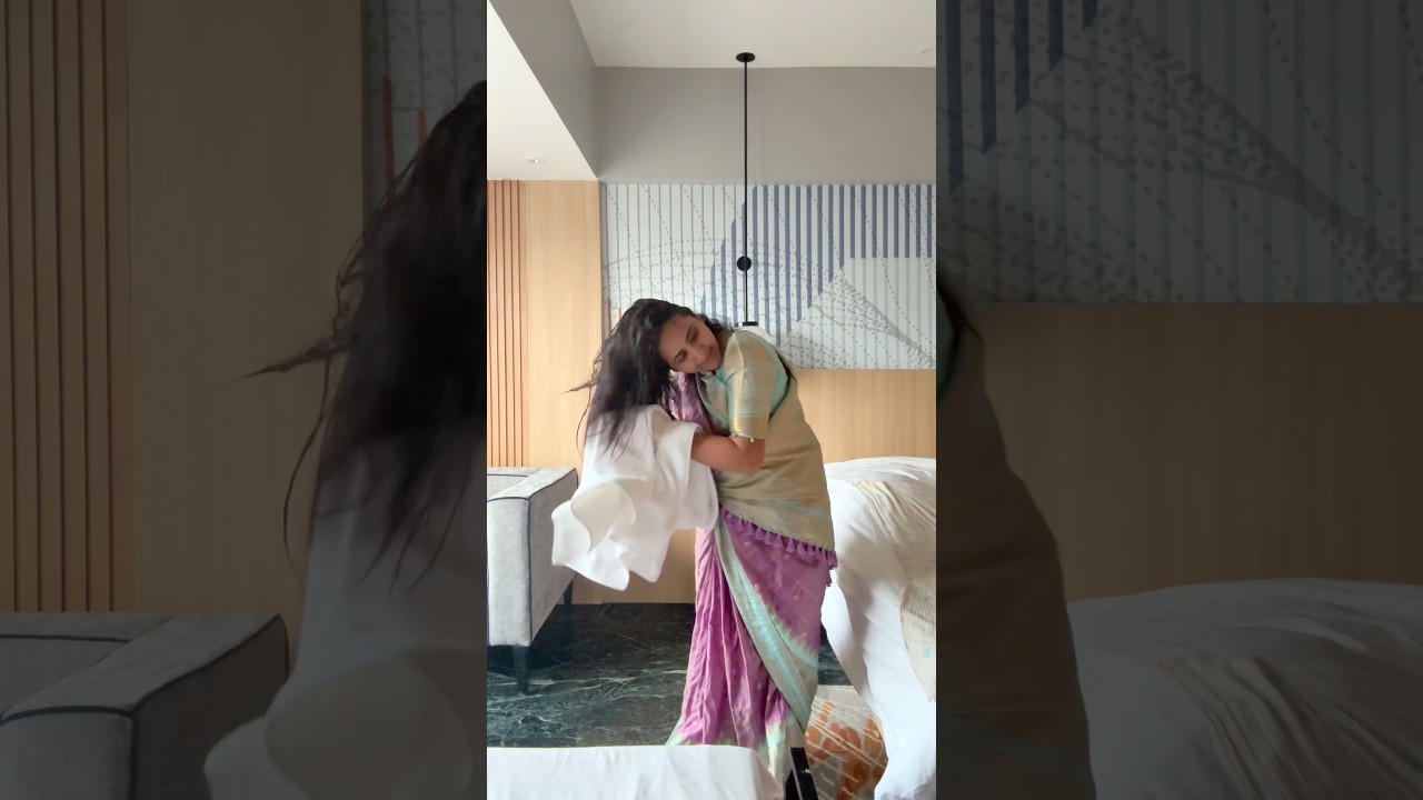 Getting ready for Bejawada Kanaka Durgamma Darshanam 🙏🏻