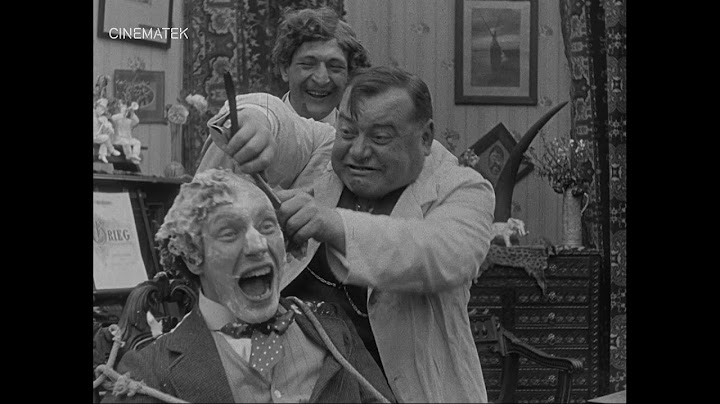 #cinematekbecreative - Je vais me faire raser (Alfred Machin - 1914) 3 MIN