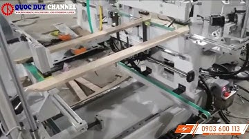 SM 2000 D45 Máy Cắt Khoan Xéo 2 Đầu Tự Động Cấp Phôi - Tư Vấn Máy Gỗ Quốc Duy 0903600113