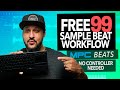 How to Use MPC Beats Software | Making Beats for Free with my Free Sample Pack