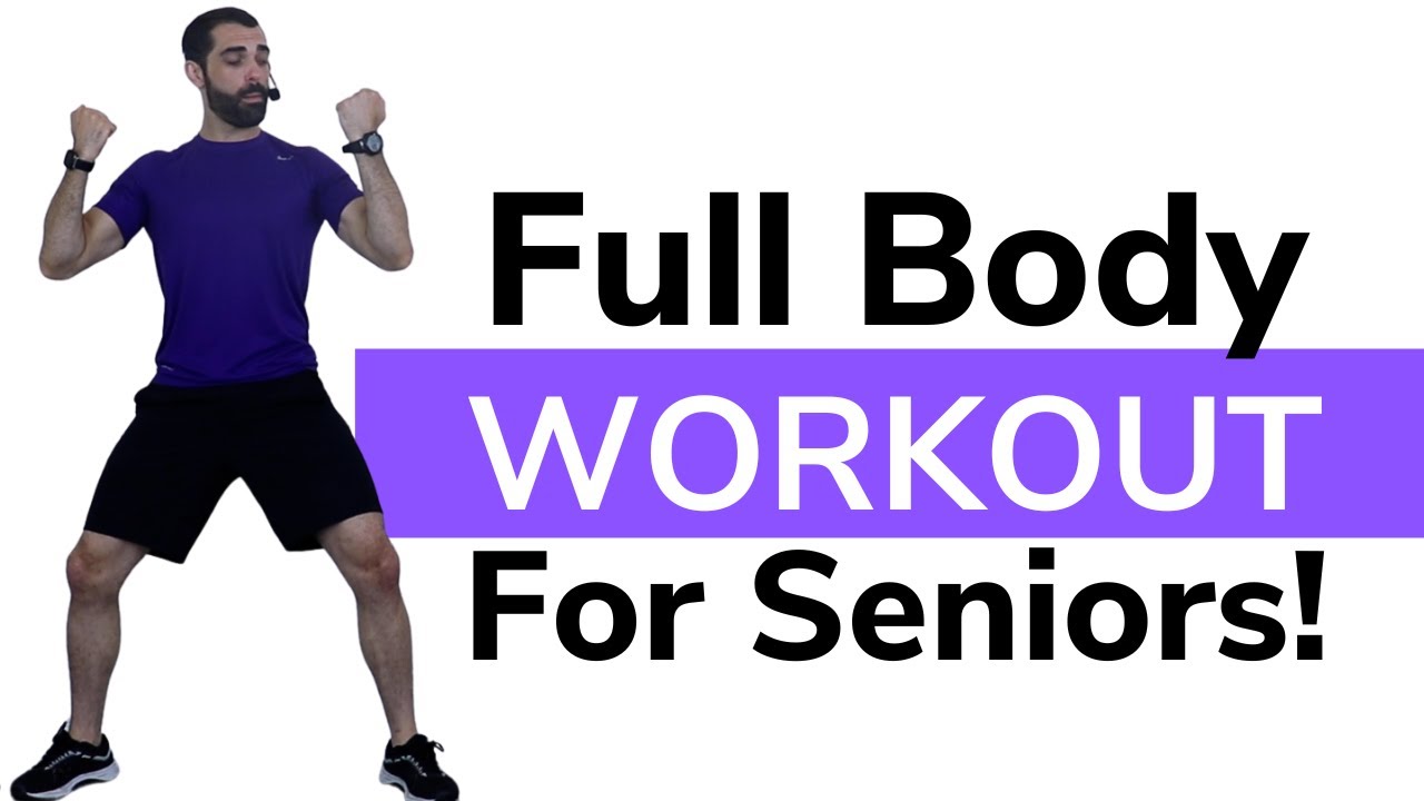 Full body workout for seniors youtube YouTube