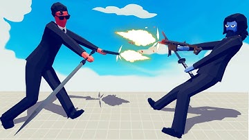 Caine (John Wick) vs EVERY UNIT | Totally Accurate Battle Simulator-TABS