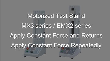 [Users Guide] MX3/EMX2 series Apply Constant Force and Returns / Apply Constant Force Repeatedly