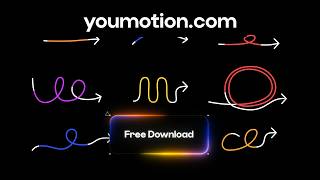 Free Scribble Arrows & Motion Pointers for AI Video (Ae) | Hand-Drawn Arrow Pack