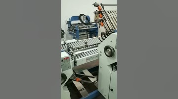 Commercial Paper Folding Machine For Leaflet Folding
