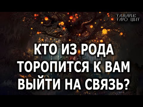 КТО ИЗ РОДА ТОРОПИТСЯ К ВАМ ВЫЙТИ НА СВЯЗЬ?🔥 💯🔥 гадание расклад таро онлайн