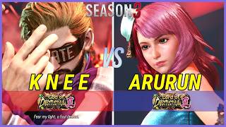 Tekken 8 (Season 3) | Knee (Claudio) vs Arurun (Alisa) High Level Gameplay