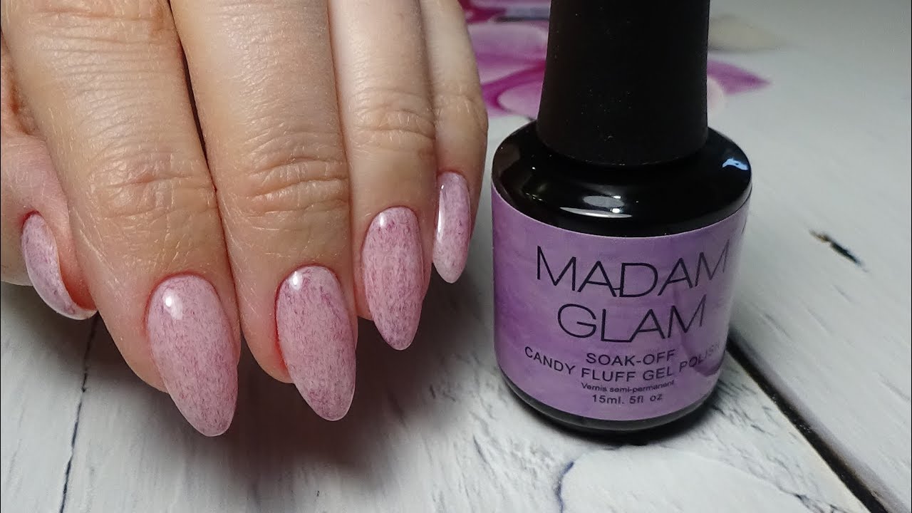 ⁣Гель-лак эффект кашемира от MADAM GLAM. Весенний маникюр от #Svetlana_nailart