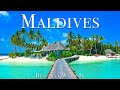 FLYING OVER MALDIVES 4K (UHD) - Relaxing Music with Beautiful Nature Videos - 4K UHD TV