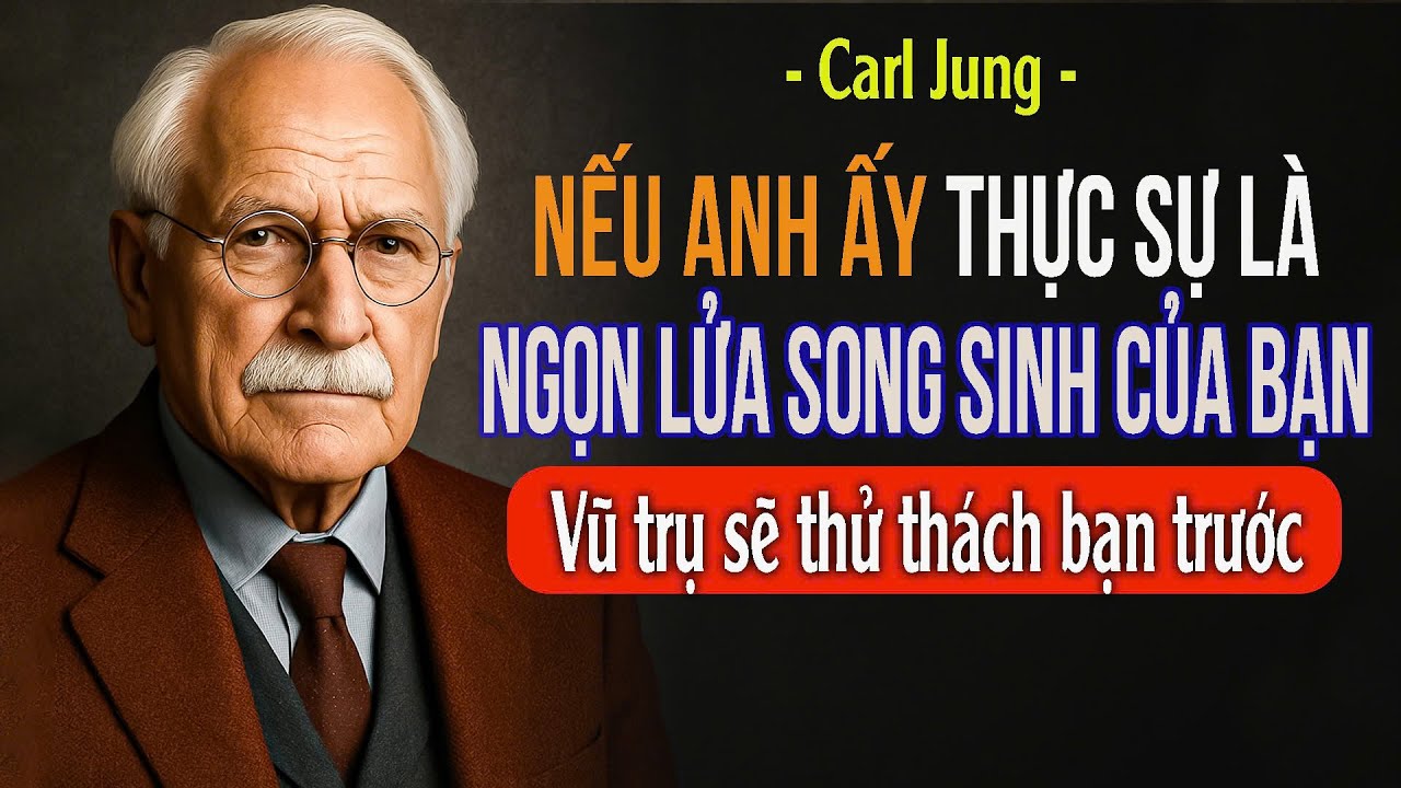 Nếu anh ấy thực sự là ngọn lửa song sinh của bạn, vũ trụ sẽ thử thách bạn trước | Carl Jung