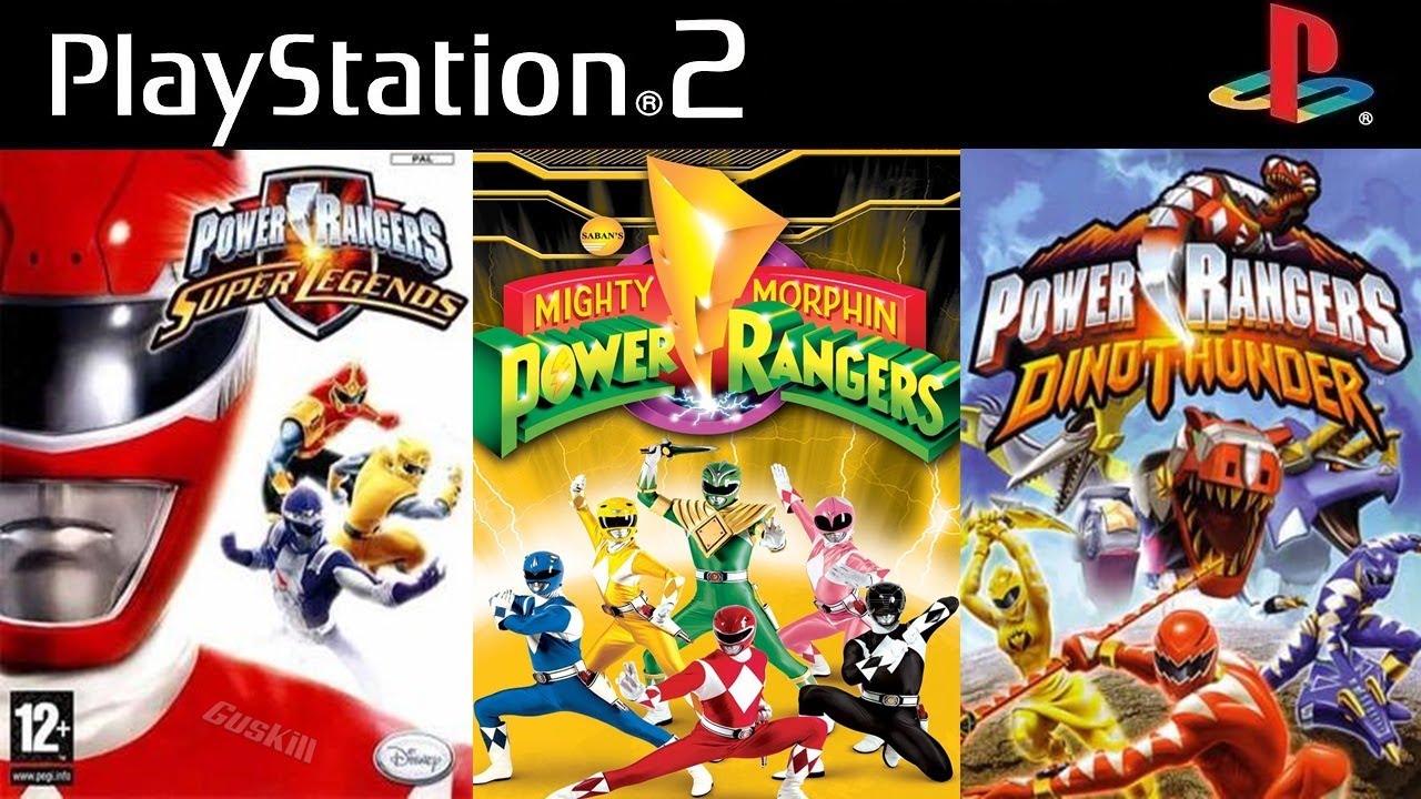 All Power Rangers Games on PS2 - YouTube