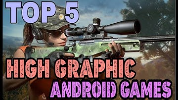 Top 5 High Graphic Games For Android/iOS | (Offline/Online) 2019 With Gameplay