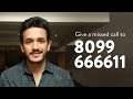 give a missed call to akhil