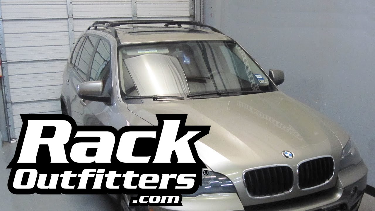 BMW X5 Thule BLACK AeroBlade EDGE Base 