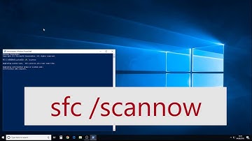 Run SFC Scan Windows 10 Powershell