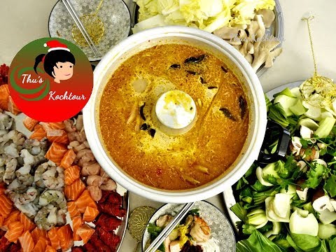 Asia Hot Pot/ Asia Fondue Rezept