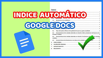 👉Como hacer un INDICE AUTOMÁTICO en GOOGLE DOCS 2024 (FACIL Y RAPIDO)