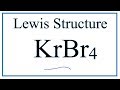 Valence Electrons in KrBr4