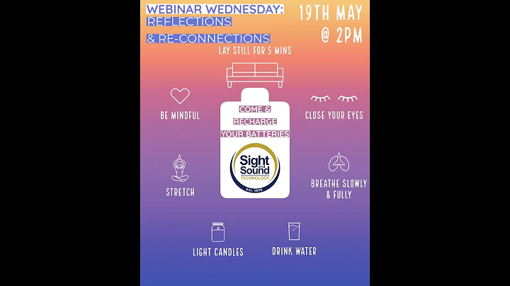 Webinar Wednesday: Reflections and re-connections