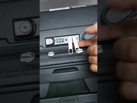 American Tourister TSA007 - Unlock forgotten lock/pin combination - resolved