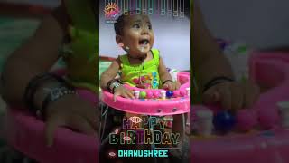 my baby first birthday wishes editing her Father 👪💖