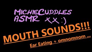 [ASMR] Mmm eating your ears!!! Omnomnom (Mouth sounds)