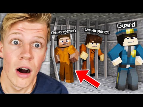 Ik Moet Proberen te Ontsnappen! - Minecraft Prison Break